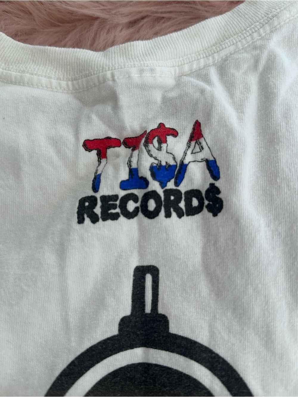 Vintage tisa TI$A Taz Arnold love hood Logo Tee sz medium m - Picture 8 of 8